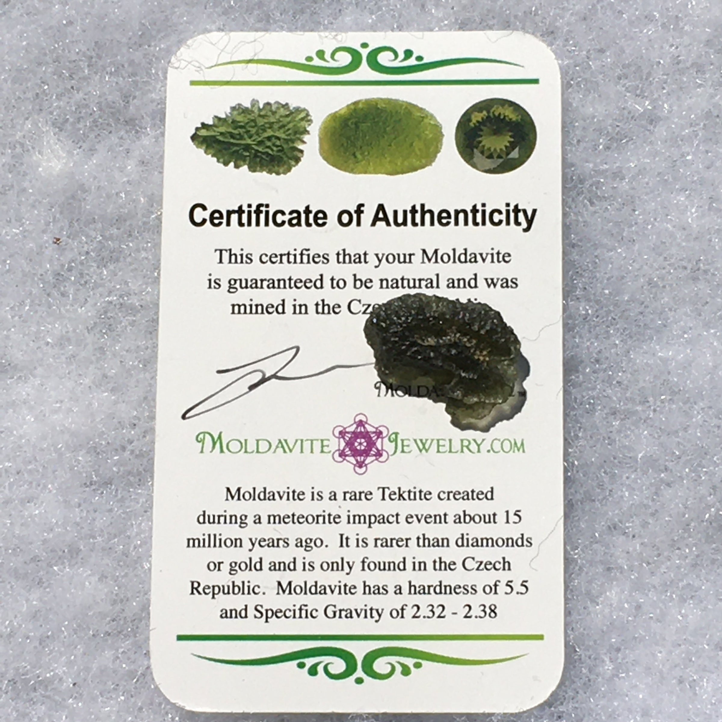 Genuine Moldavite 1.7 grams-Moldavite Life