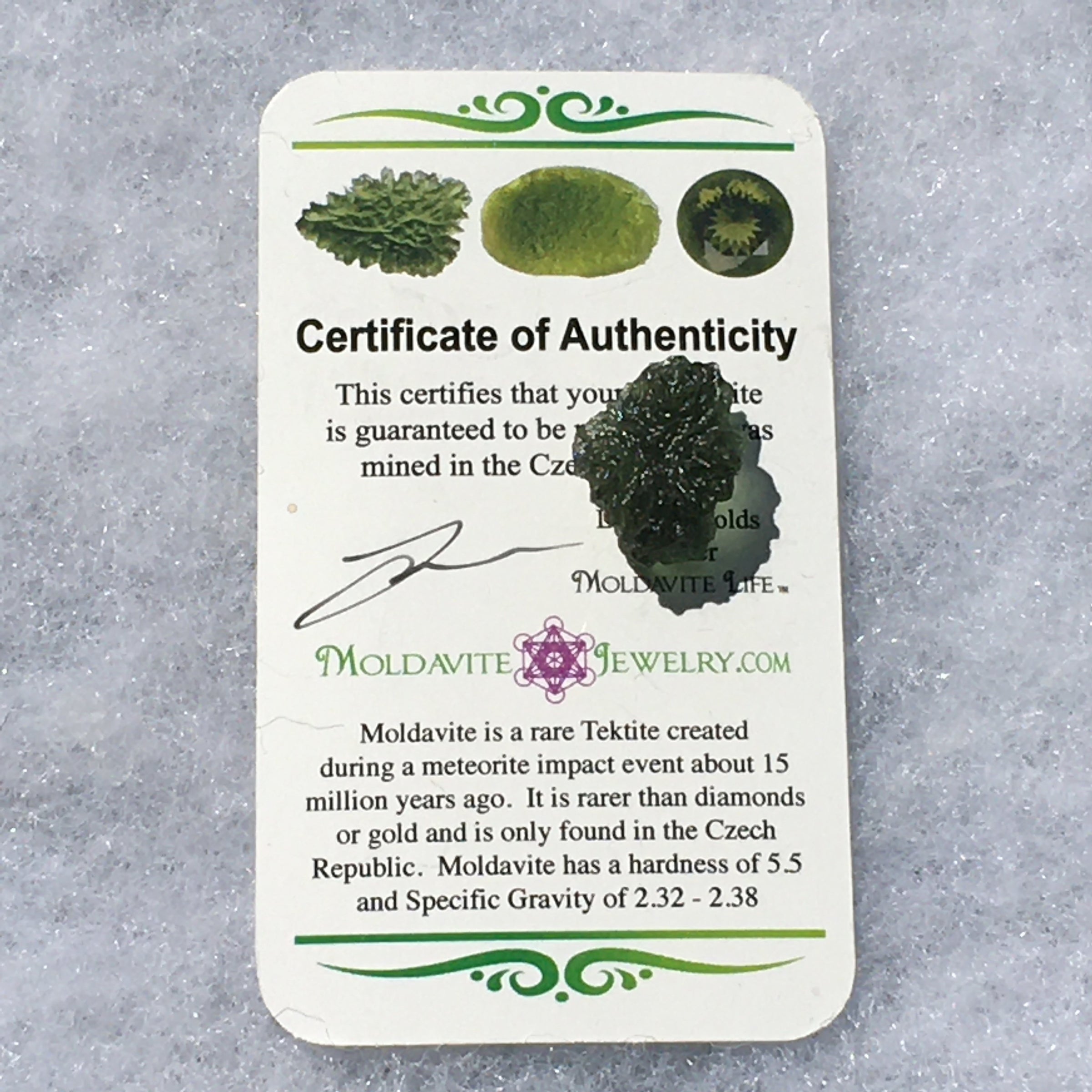 Genuine Moldavite 1.9 grams-Moldavite Life