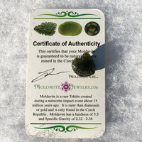 Genuine Moldavite 2.1 grams-Moldavite Life