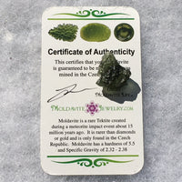 Genuine Moldavite 2.4 grams-Moldavite Life