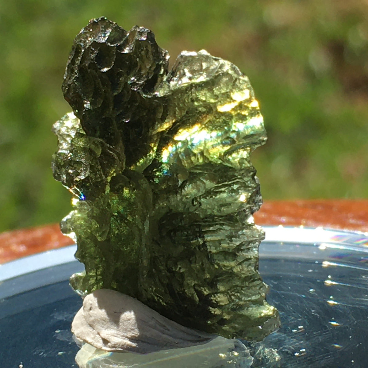 Genuine Moldavite 3.0 grams-Moldavite Life