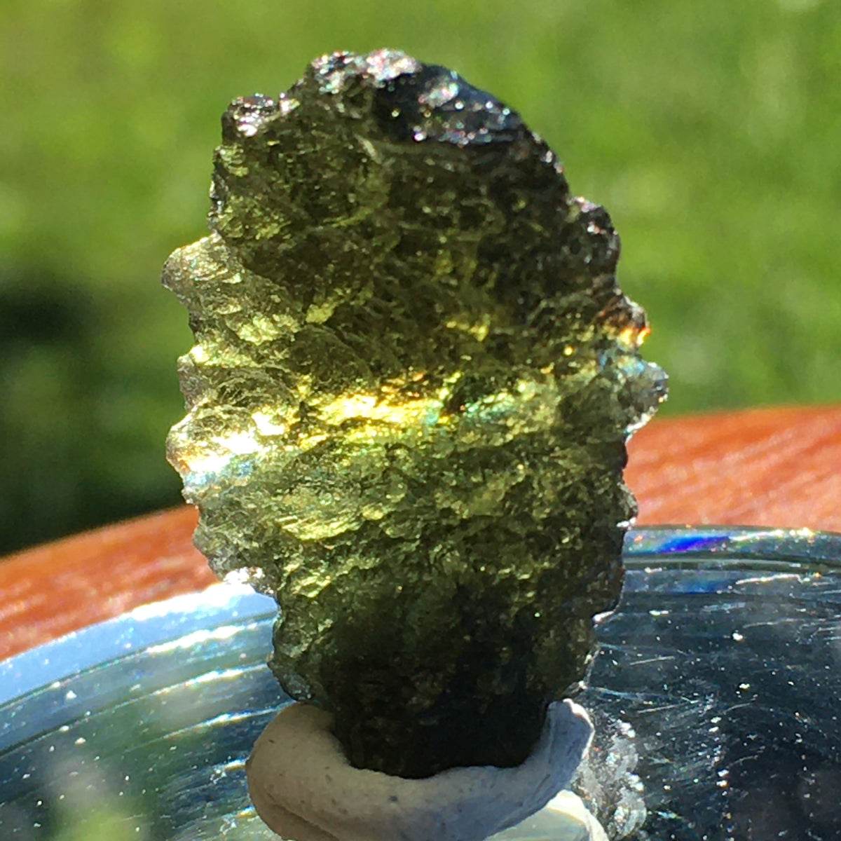 Genuine Moldavite 3.2 grams-Moldavite Life