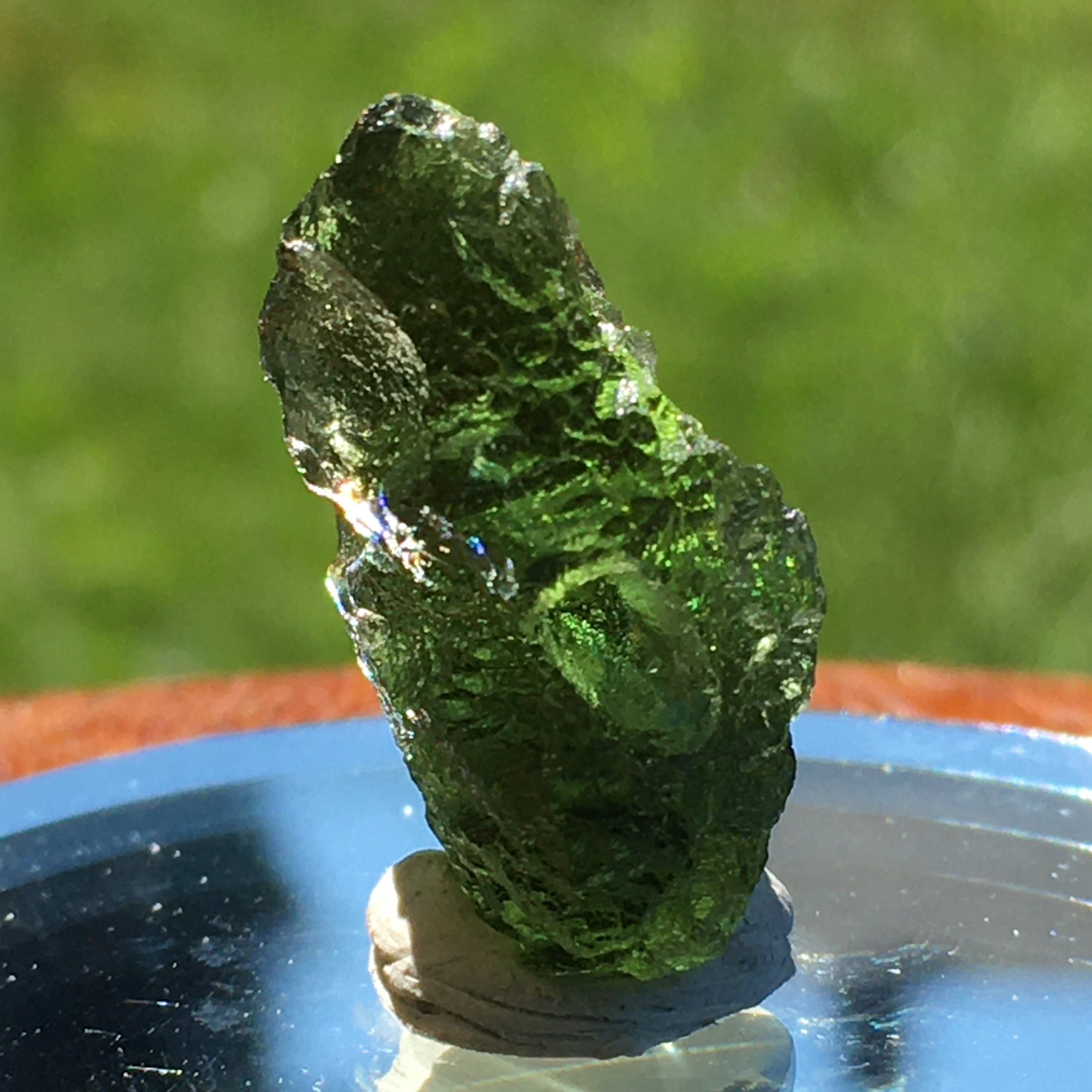 Genuine Moldavite 3.2 grams-Moldavite Life