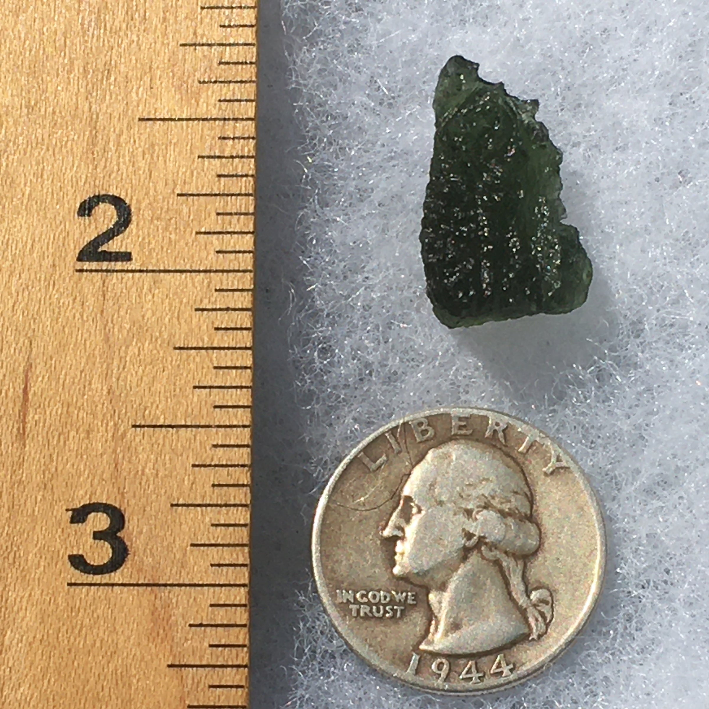 Genuine Moldavite 3.4 grams-Moldavite Life