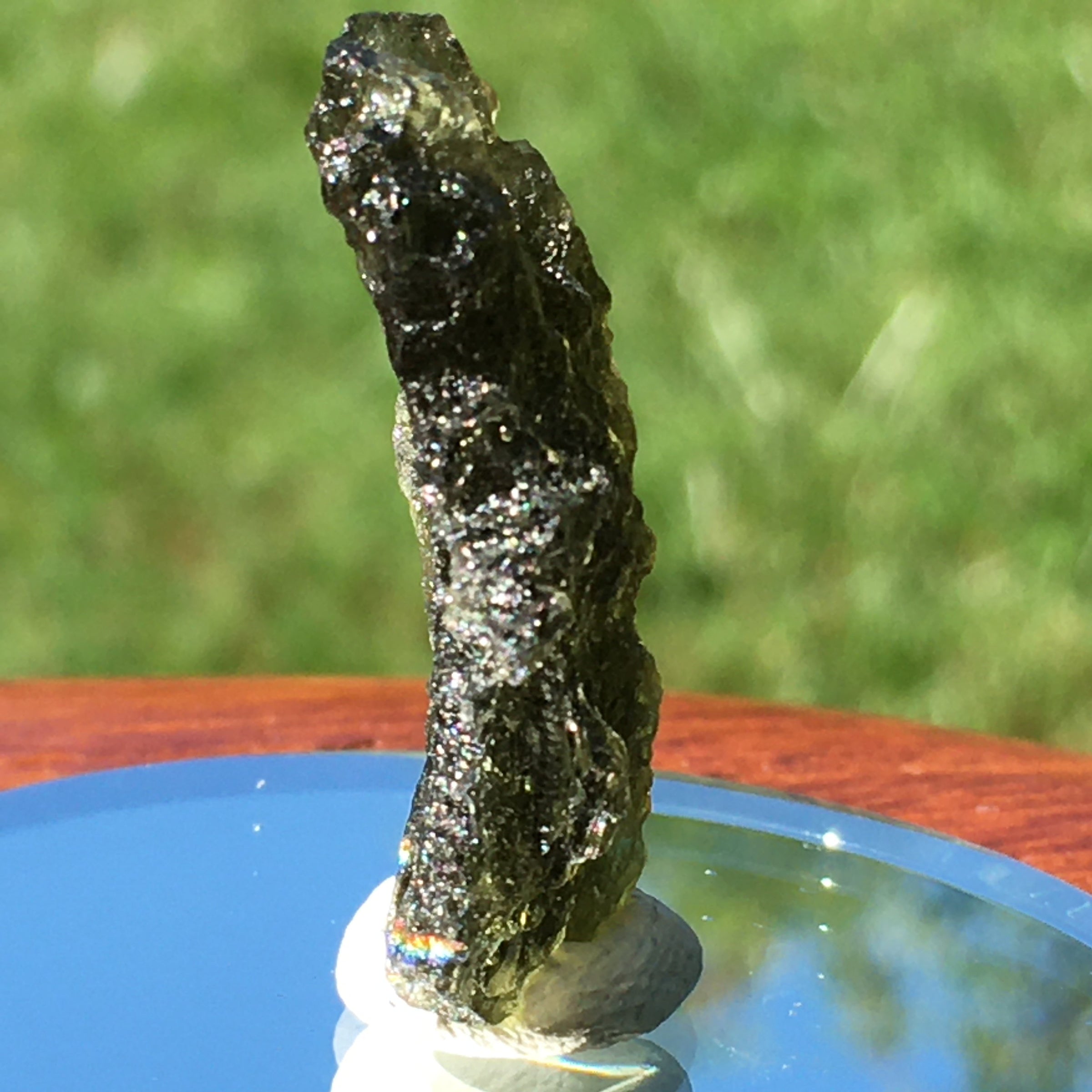 Genuine Moldavite 3.8 grams-Moldavite Life