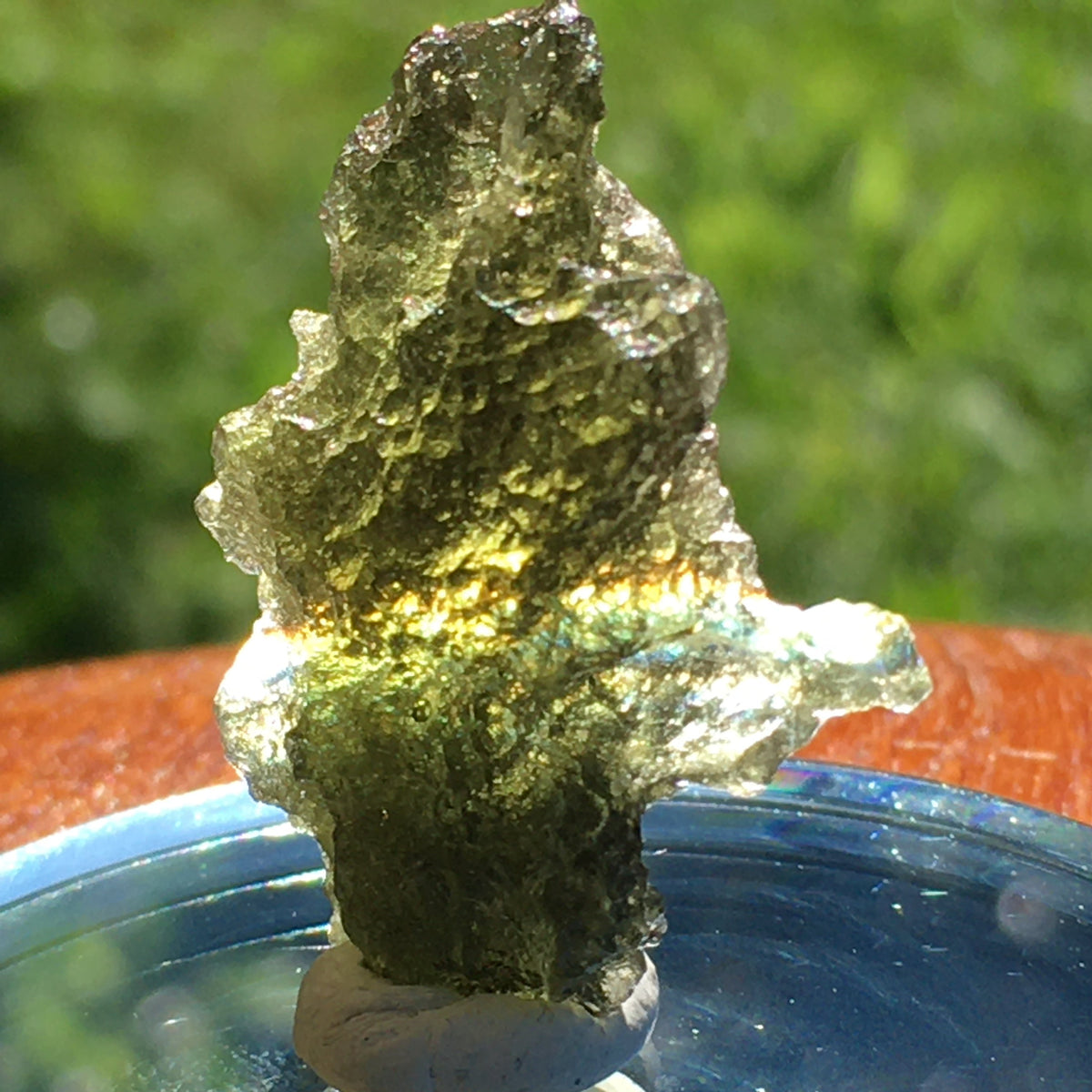 Genuine Moldavite 3.8 grams-Moldavite Life