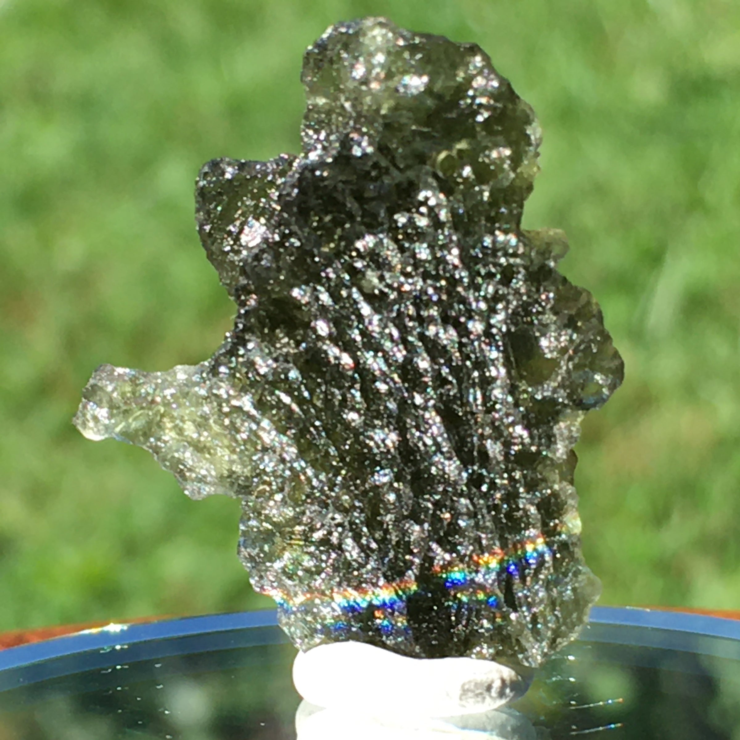 Genuine Moldavite 3.8 grams-Moldavite Life