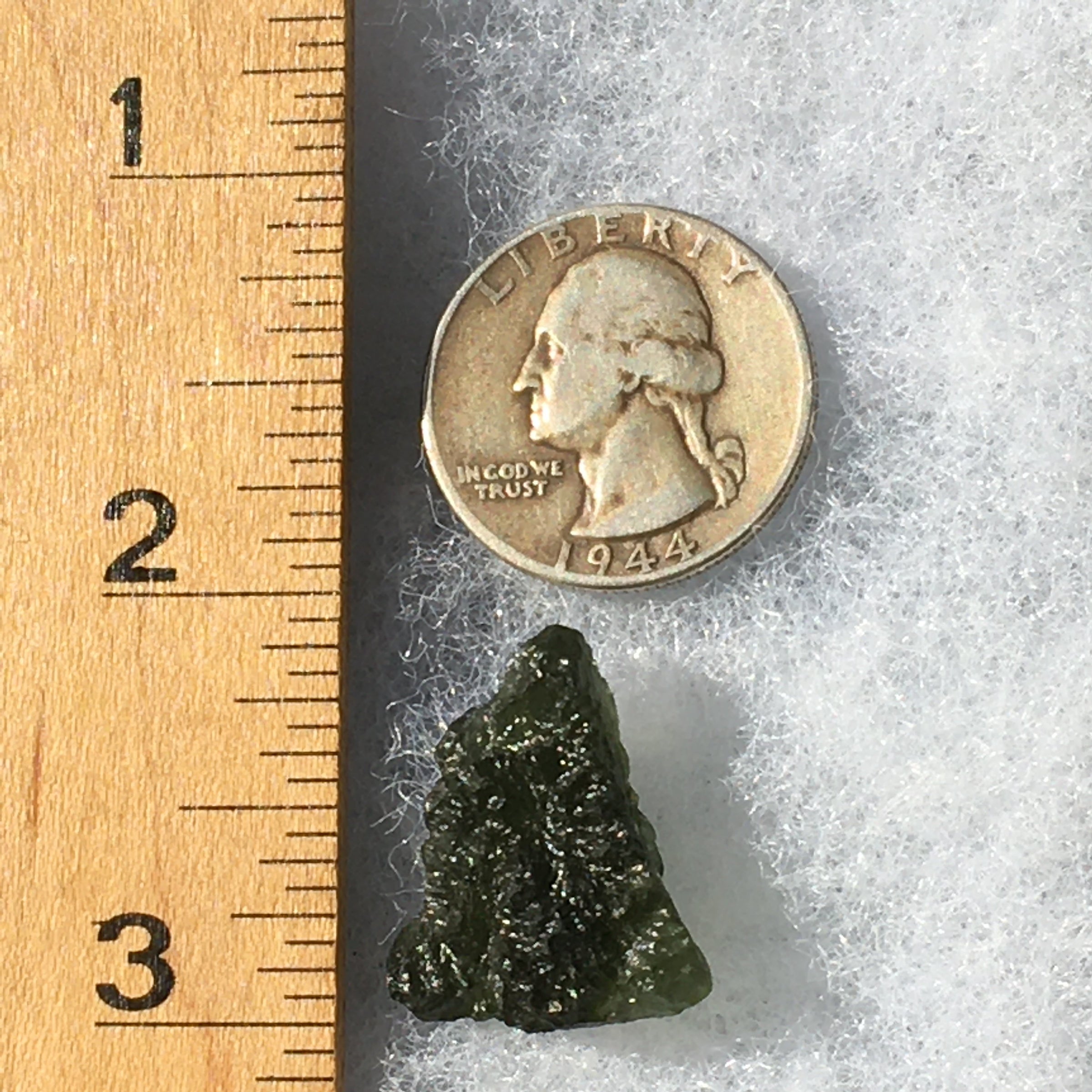 Genuine Moldavite 3.9 grams-Moldavite Life