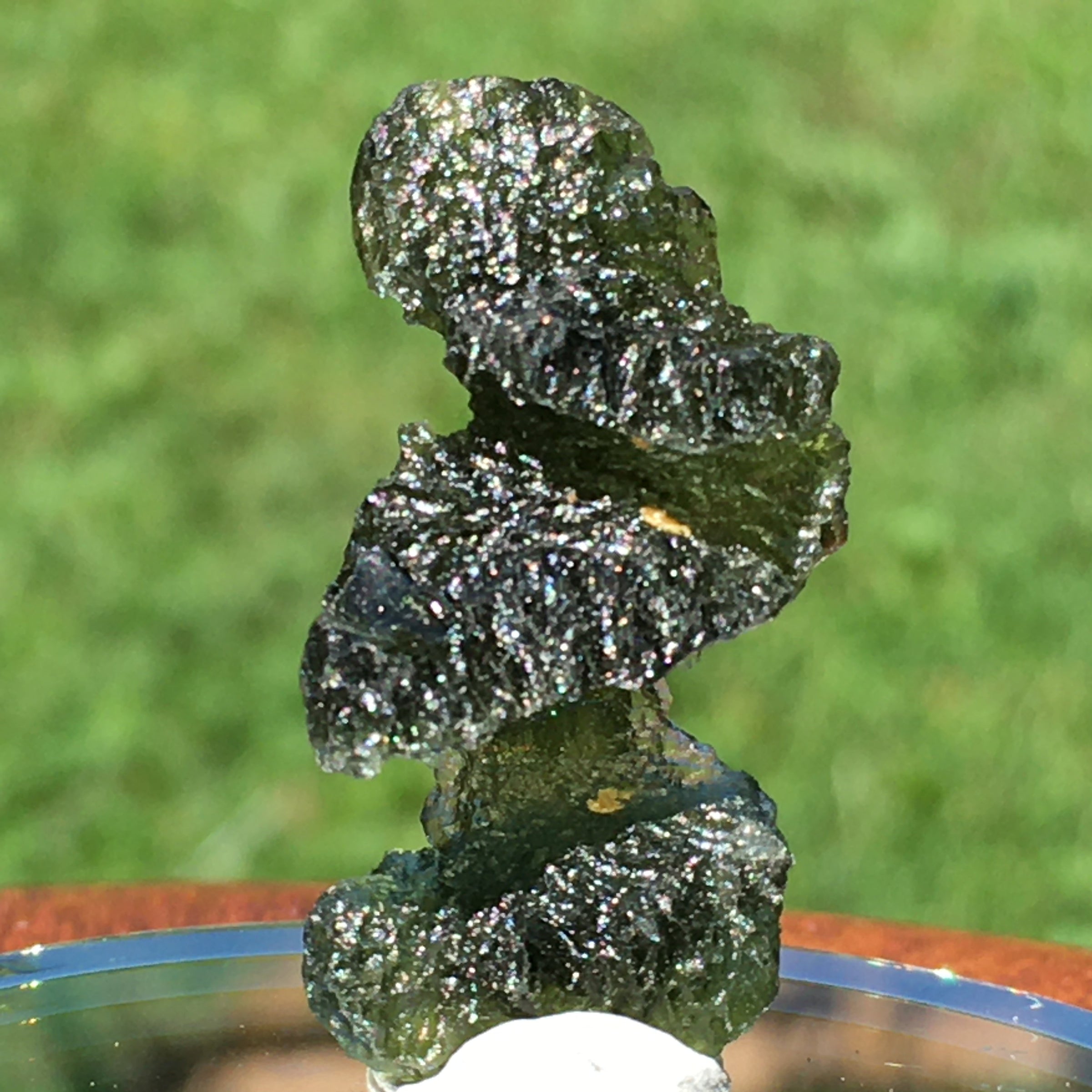 Genuine Moldavite 3.9 grams 542-Moldavite Life