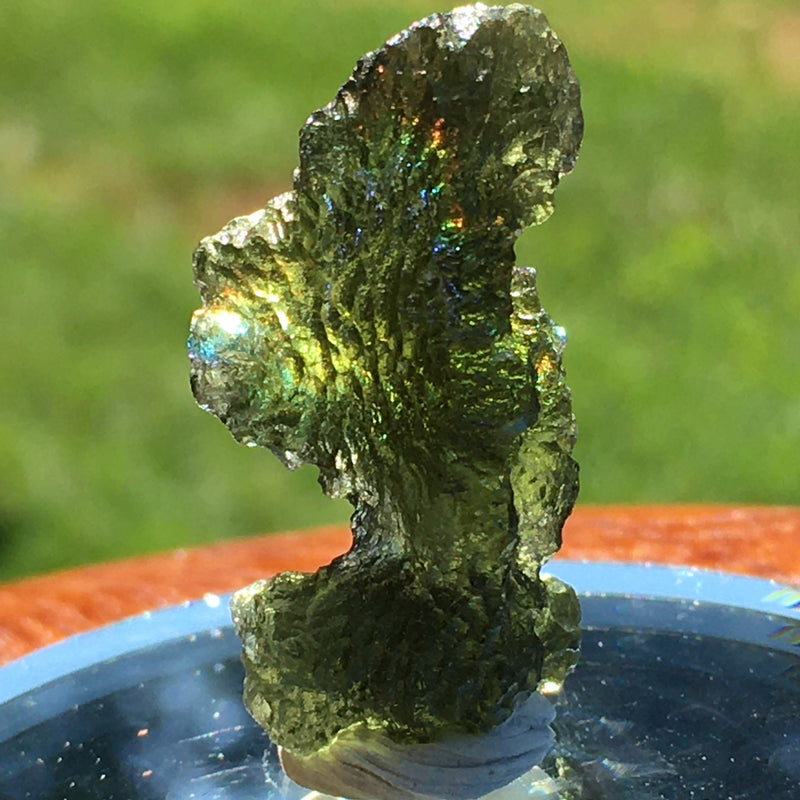 Genuine Moldavite 3.9 grams 542-Moldavite Life