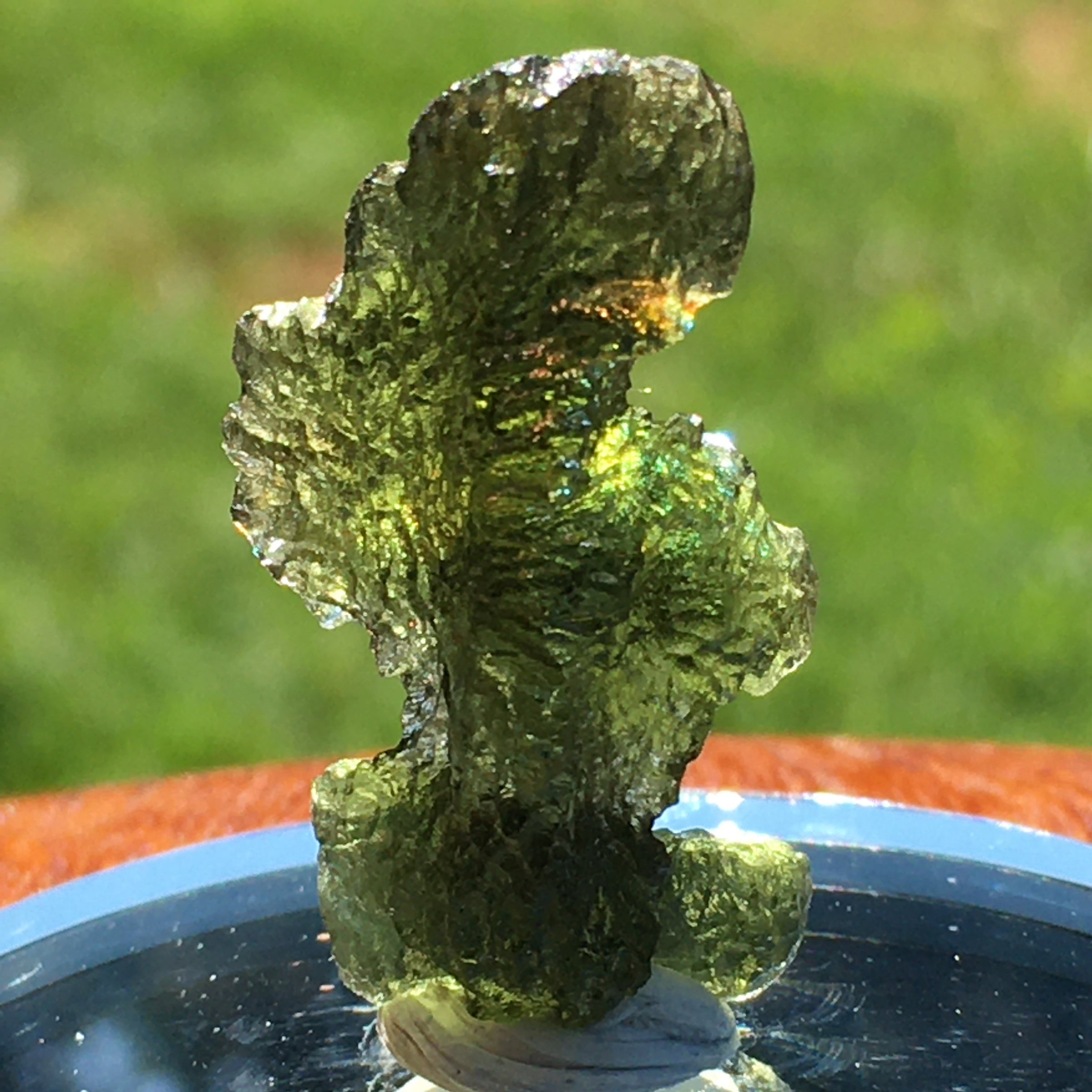 Genuine Moldavite 3.9 grams 542-Moldavite Life