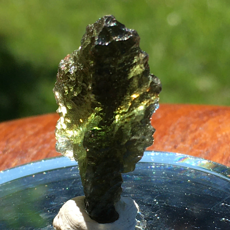 Genuine Moldavite 3.9 grams 543-Moldavite Life
