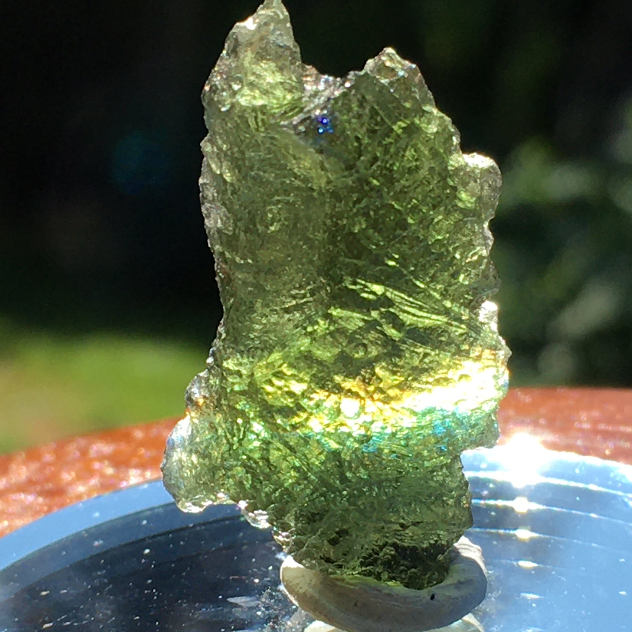 Genuine Moldavite 4.2 grams 537-Moldavite Life