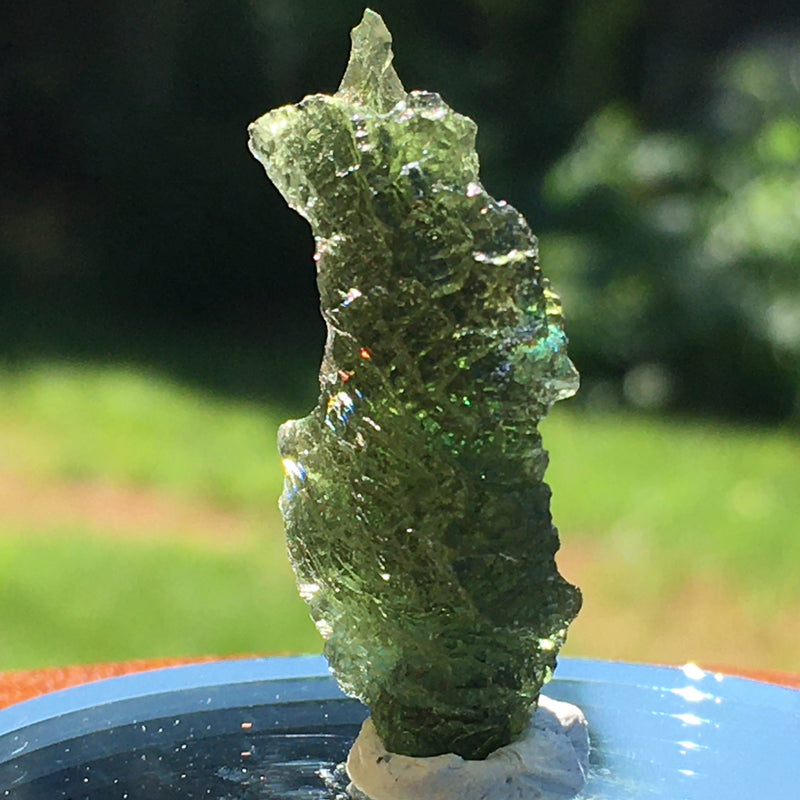 Genuine Moldavite 4.2 grams 537-Moldavite Life