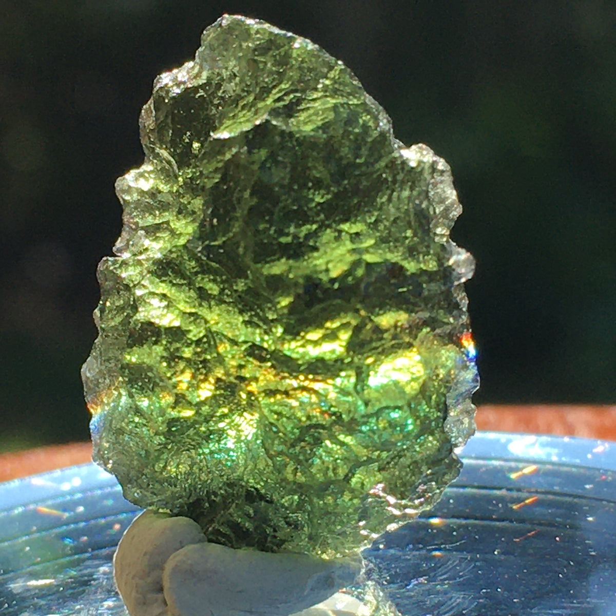 Genuine Moldavite 4.2 grams 547-Moldavite Life