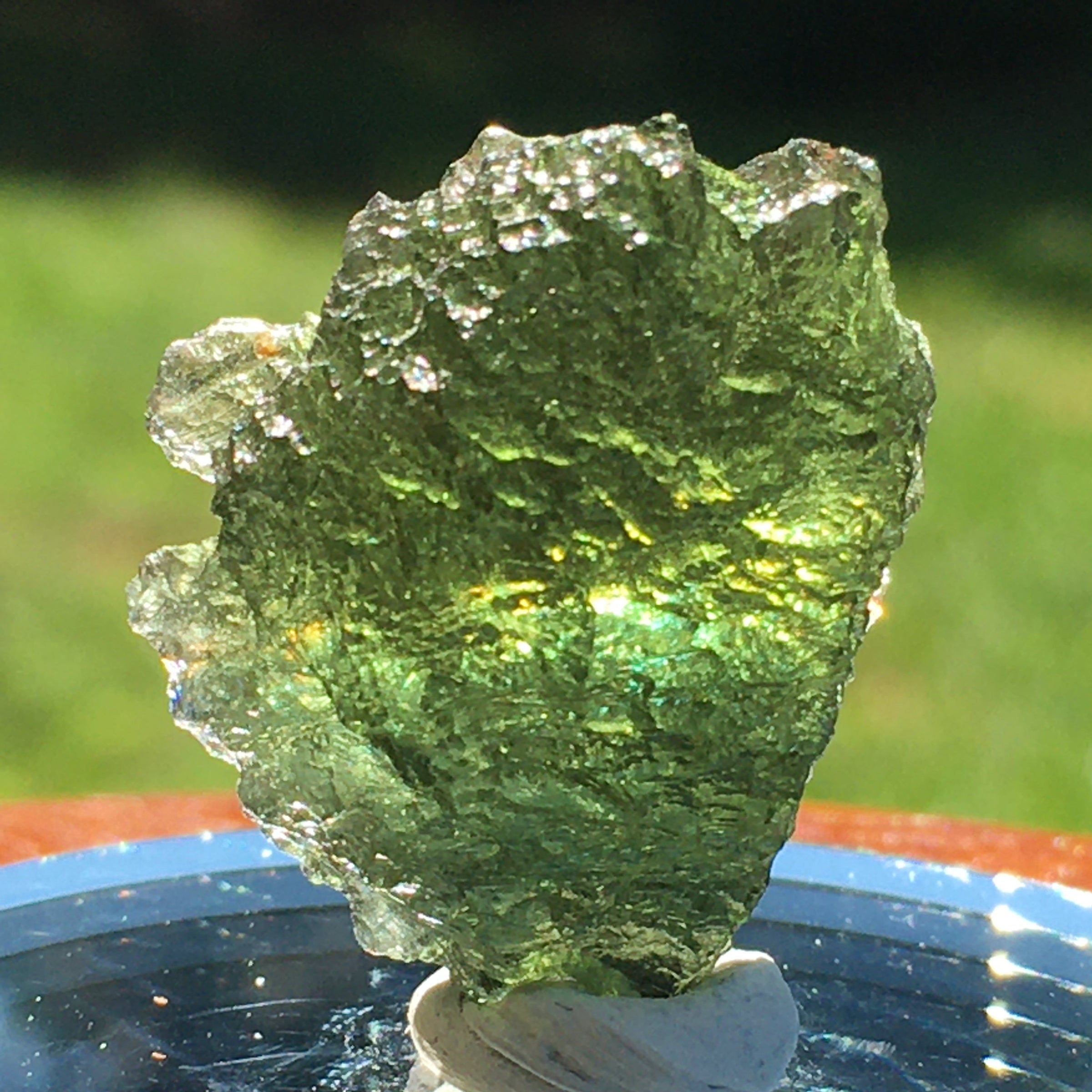 Genuine Moldavite 4.9 grams 546-Moldavite Life