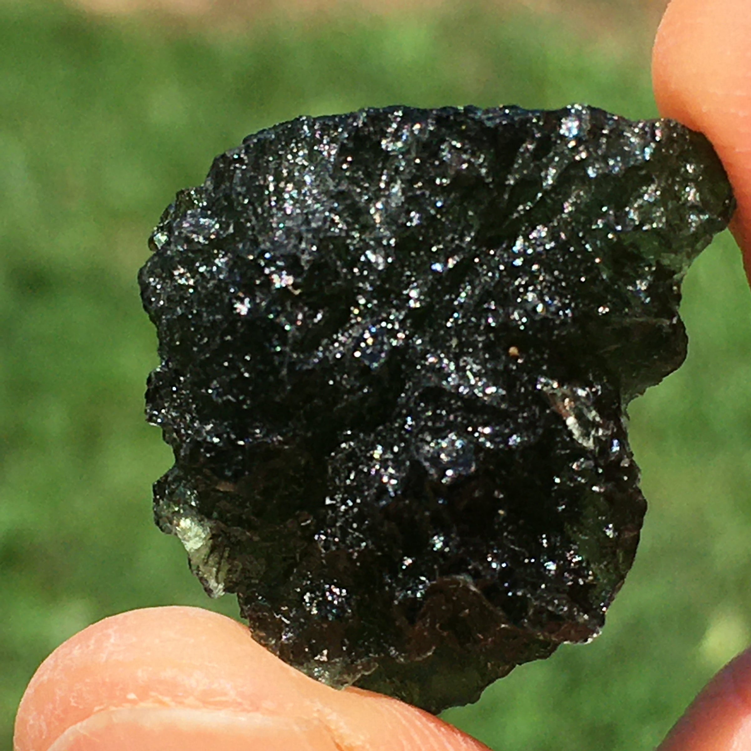 Genuine Moldavite 6.8 grams 538-Moldavite Life