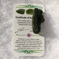 Genuine Moldavite 8.7 grams-Moldavite Life