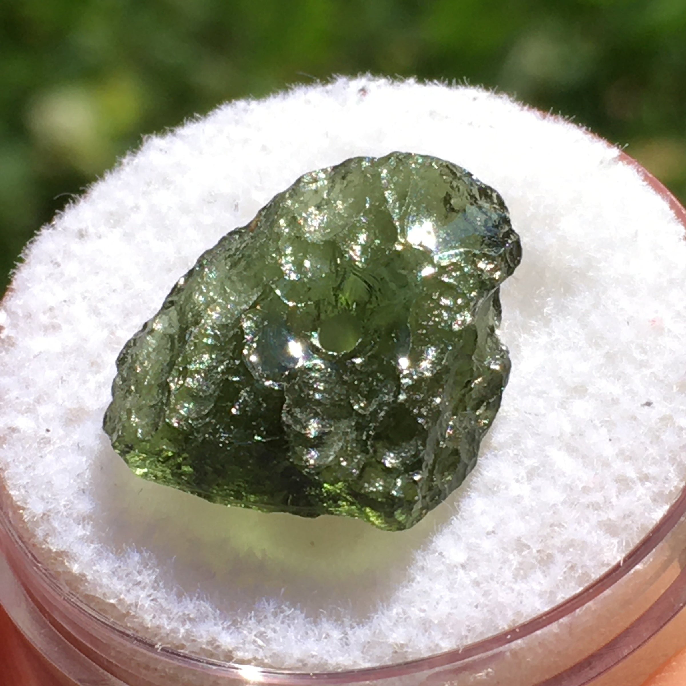 Genuine Moldavite BEAD-Moldavite Life