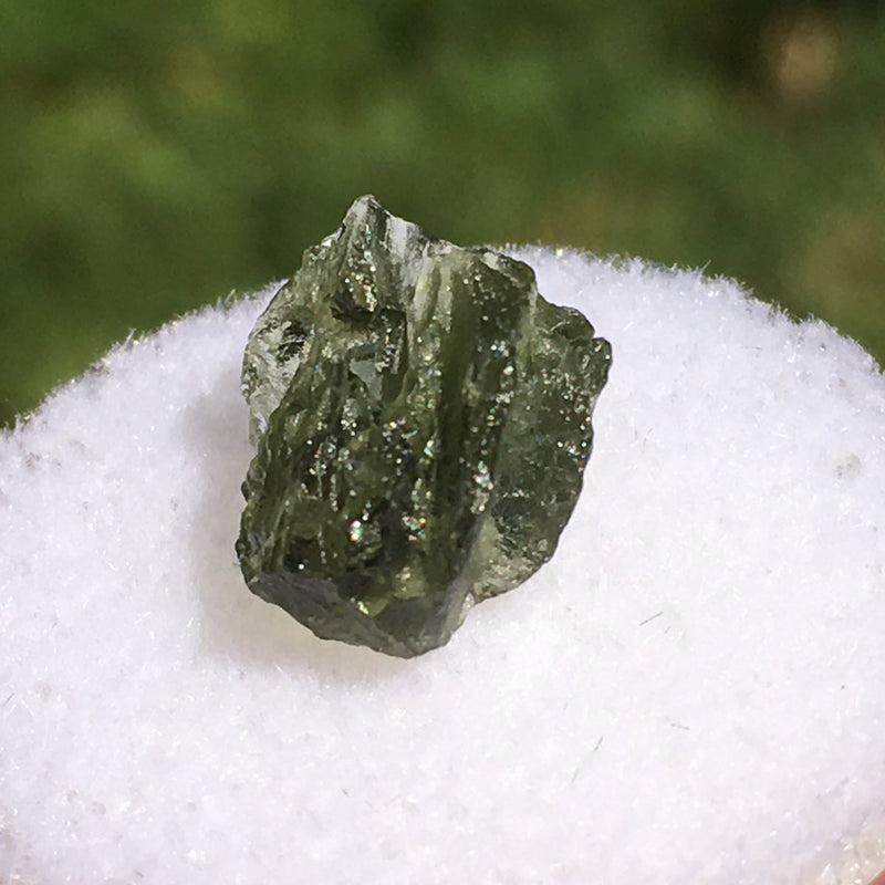 Genuine Moldavite BEAD-Moldavite Life