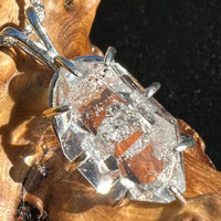 Herkimer Diamond Pendant Sterling Silver Large-Moldavite Life