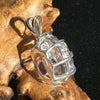 Herkimer Diamond Pendant Sterling Silver Large-Moldavite Life