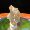 sun shines on the libyan desert glass on display