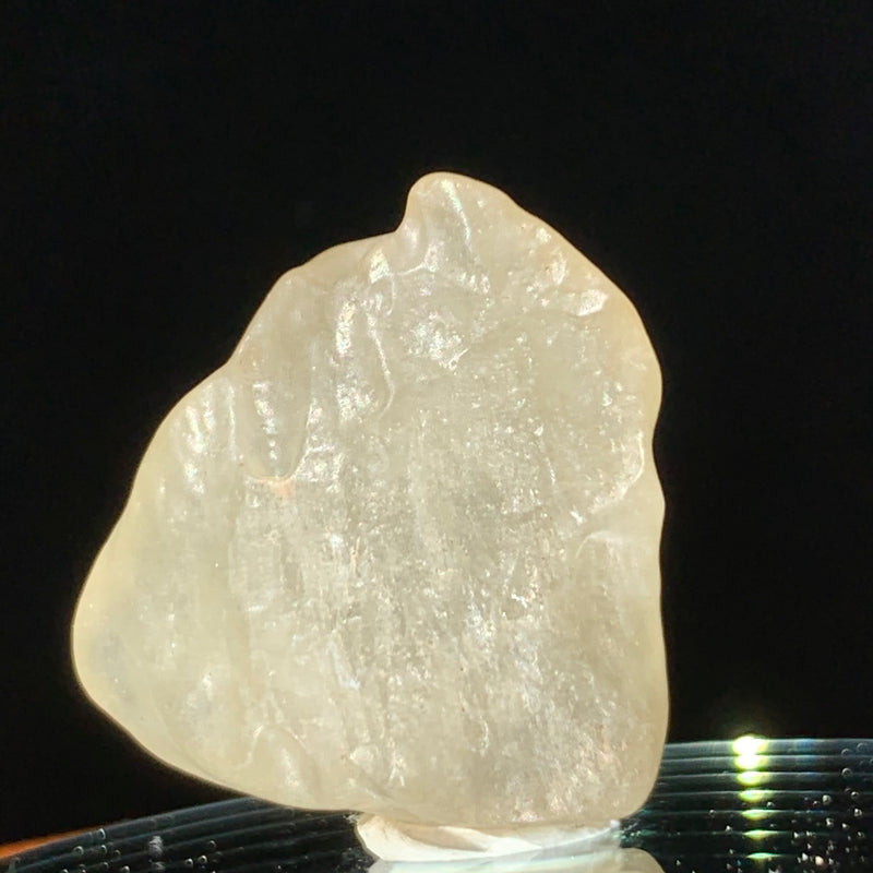 libyan desert glass on display