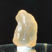 libyan desert glass on display