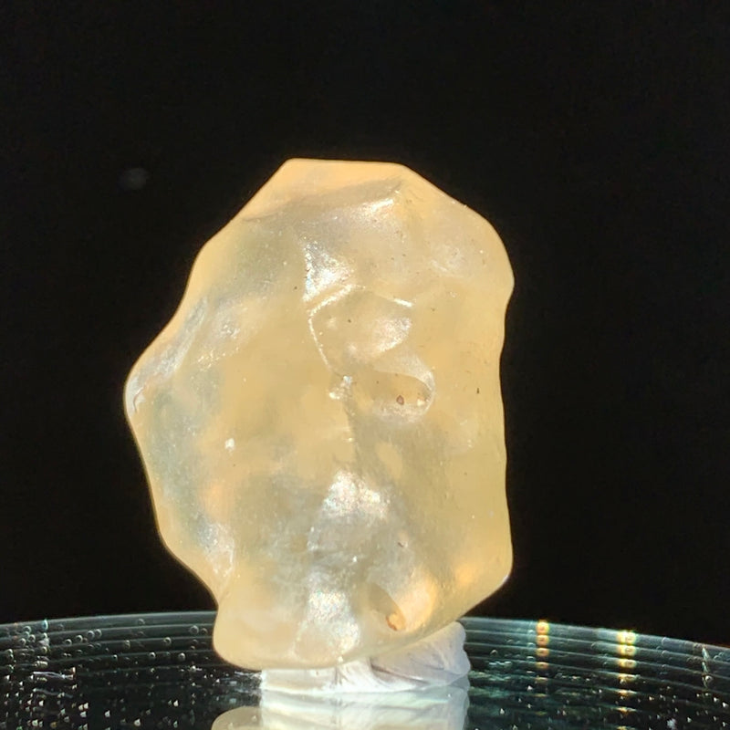 libyan desert glass on display