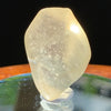 sun shines on the libyan desert glass on display