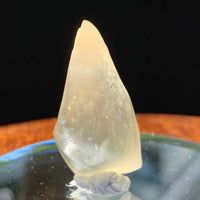 libyan desert glass on display