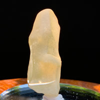 libyan desert glass on display