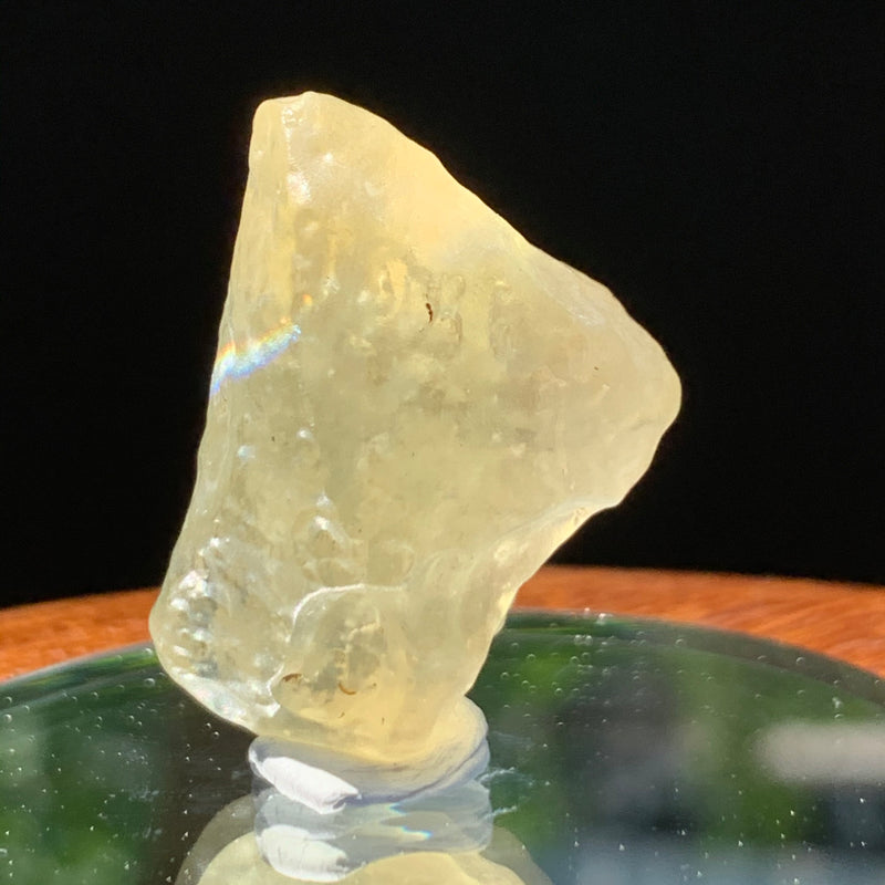 libyan desert glass on display