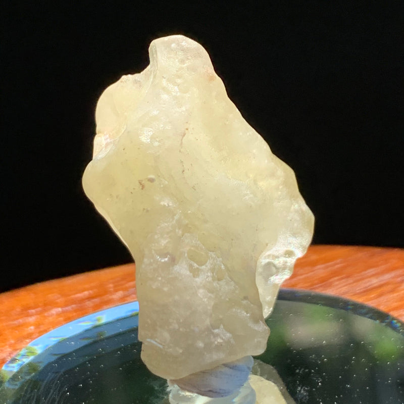 libyan desert glass on display