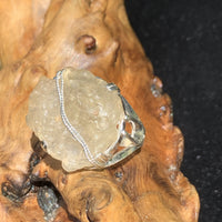 Libyan Desert Glass Ring Size 11-Moldavite Life