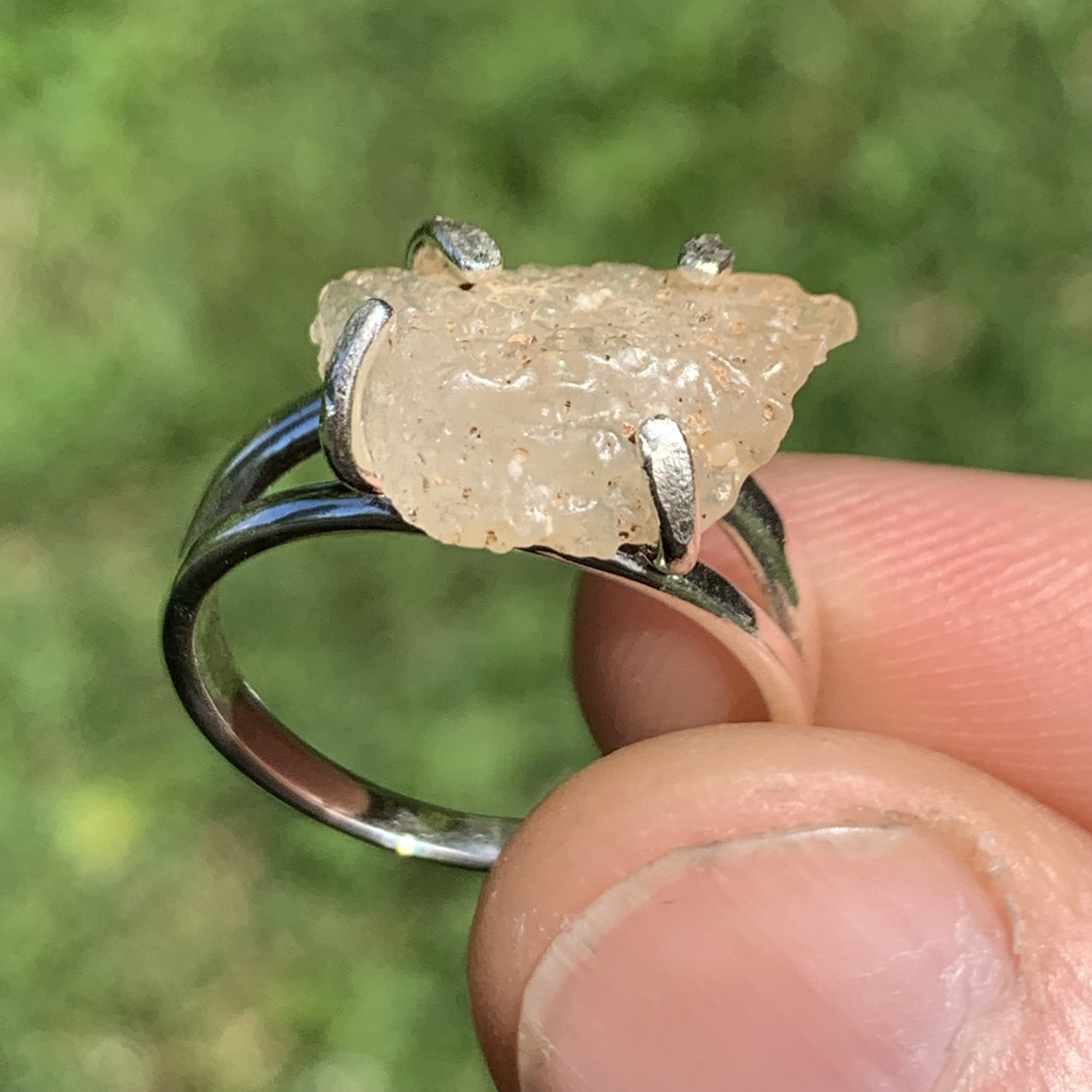 Libyan desert deals glass ring