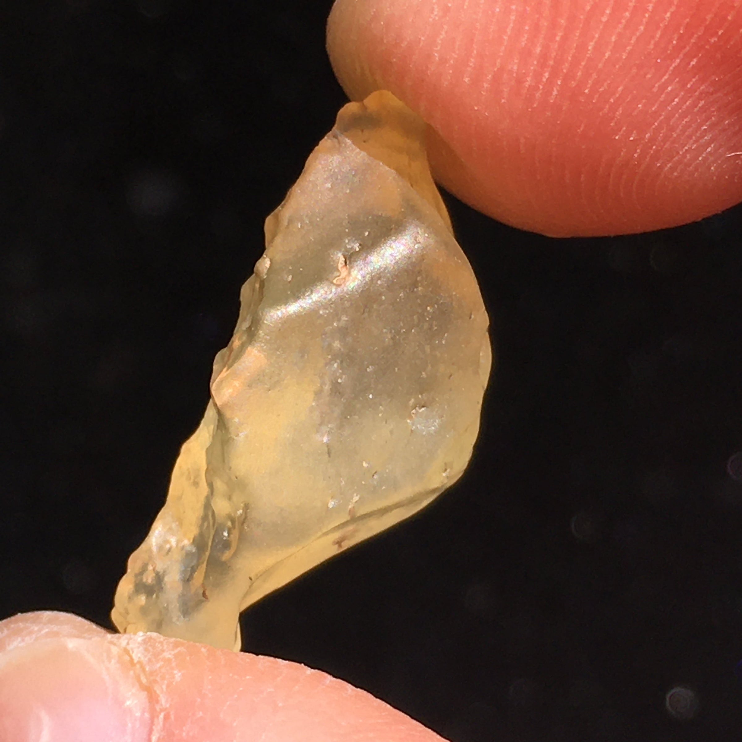 Libyan Desert Glass Tektite 1.9 grams-Moldavite Life