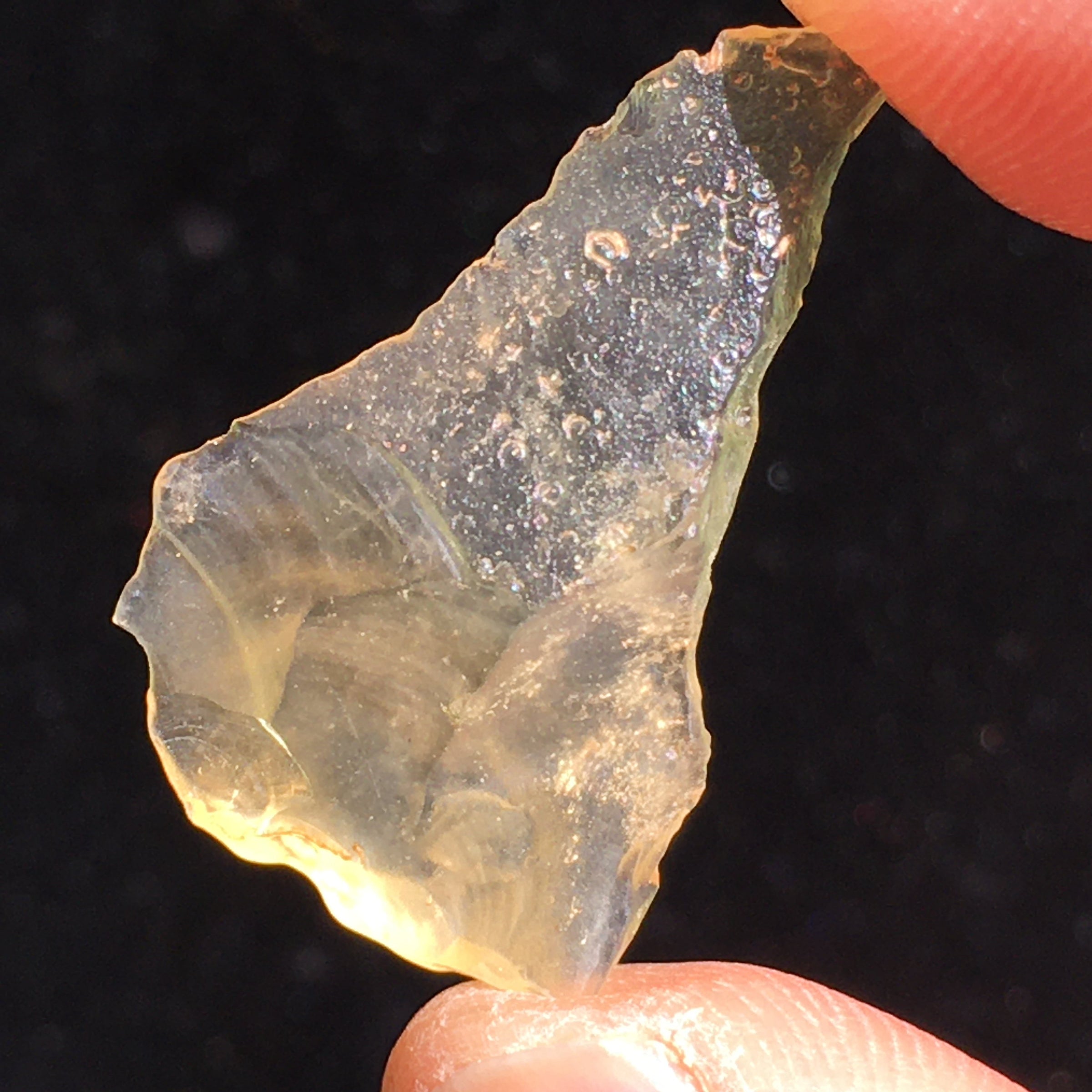 Libyan Desert Glass Tektite 1.9 grams-Moldavite Life