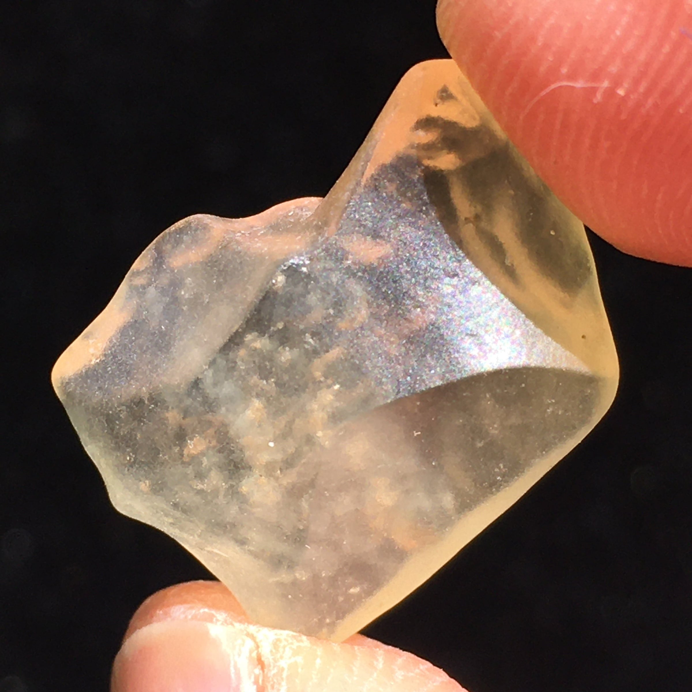 Libyan Desert Glass Tektite 2.4 grams-Moldavite Life