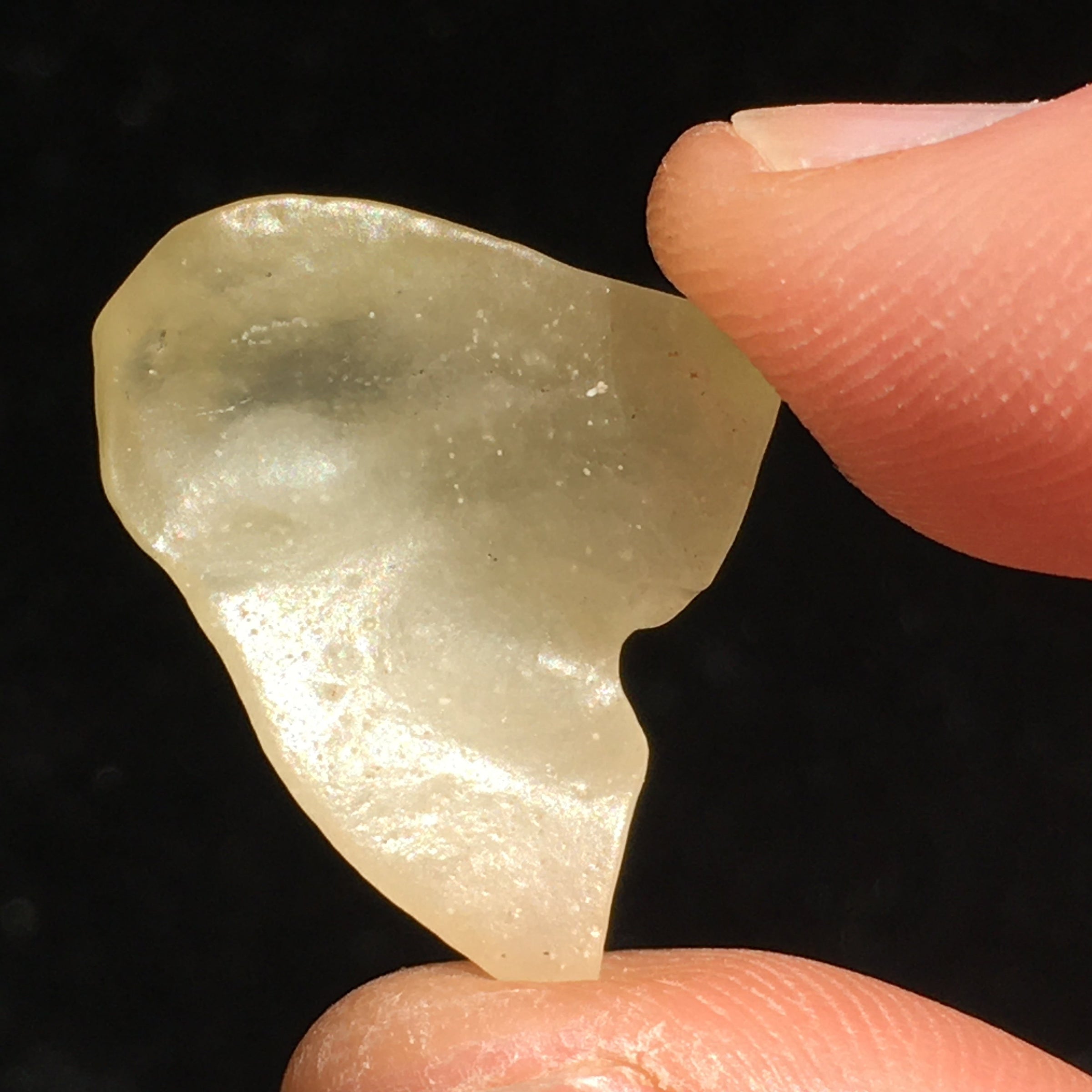 Libyan Desert Glass Tektite 3.9 grams-Moldavite Life