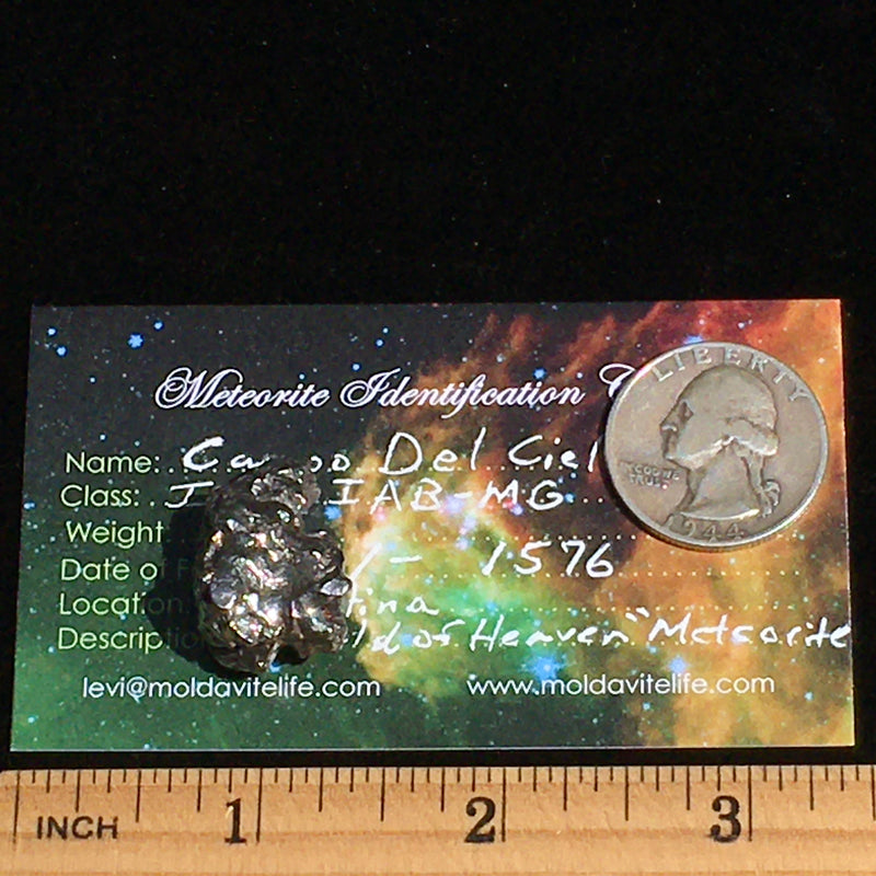 Meteorite Campo Del Cielo "Field of Heaven" 16 grams-Moldavite Life