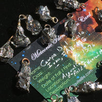 Meteorite Pendant Campo Del Cielo "Field of Heaven"-Moldavite Life