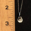 Meteorite Pendant Necklace Silver "Field of Heaven"-Moldavite Life