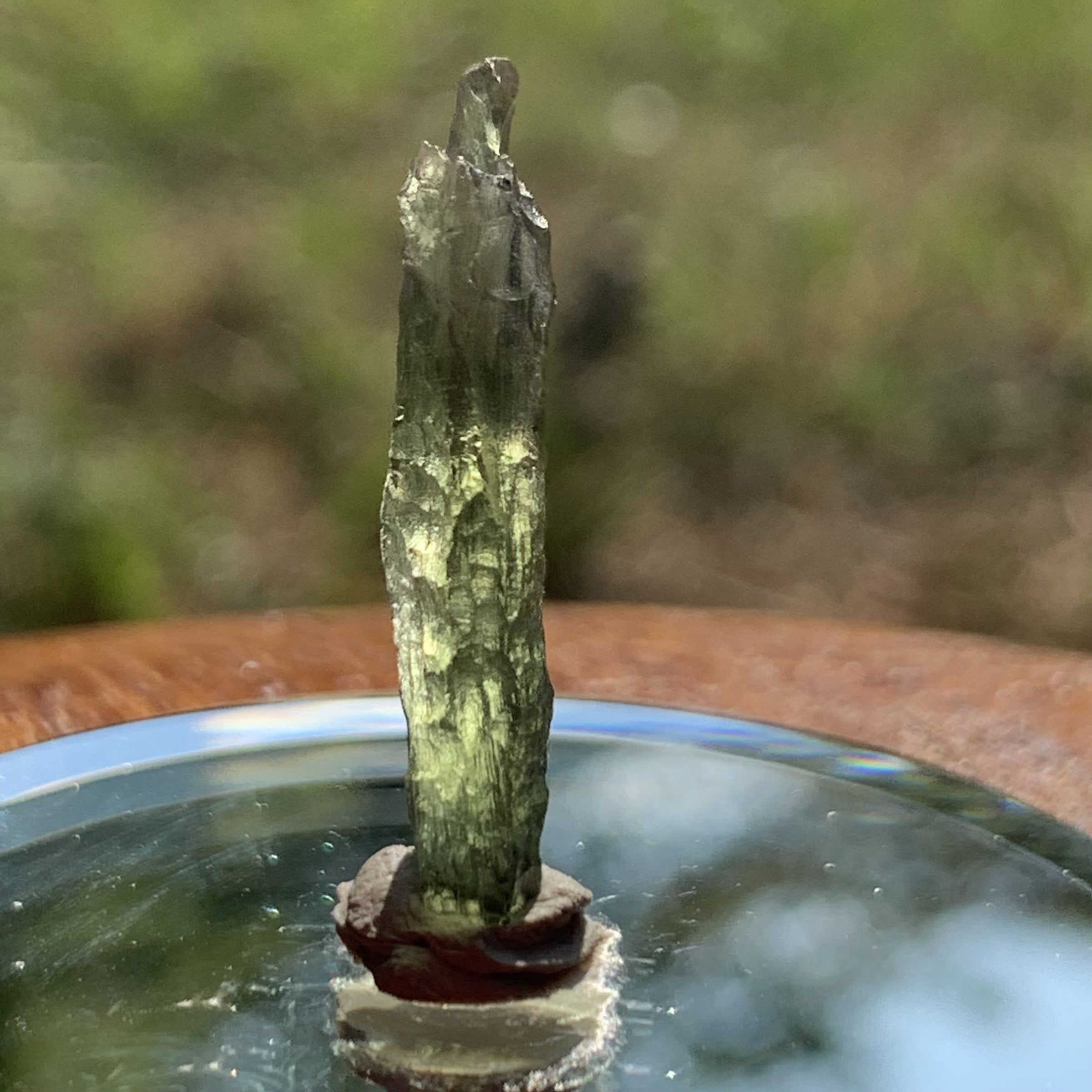 Moldavite Genuine Certified 1 gram