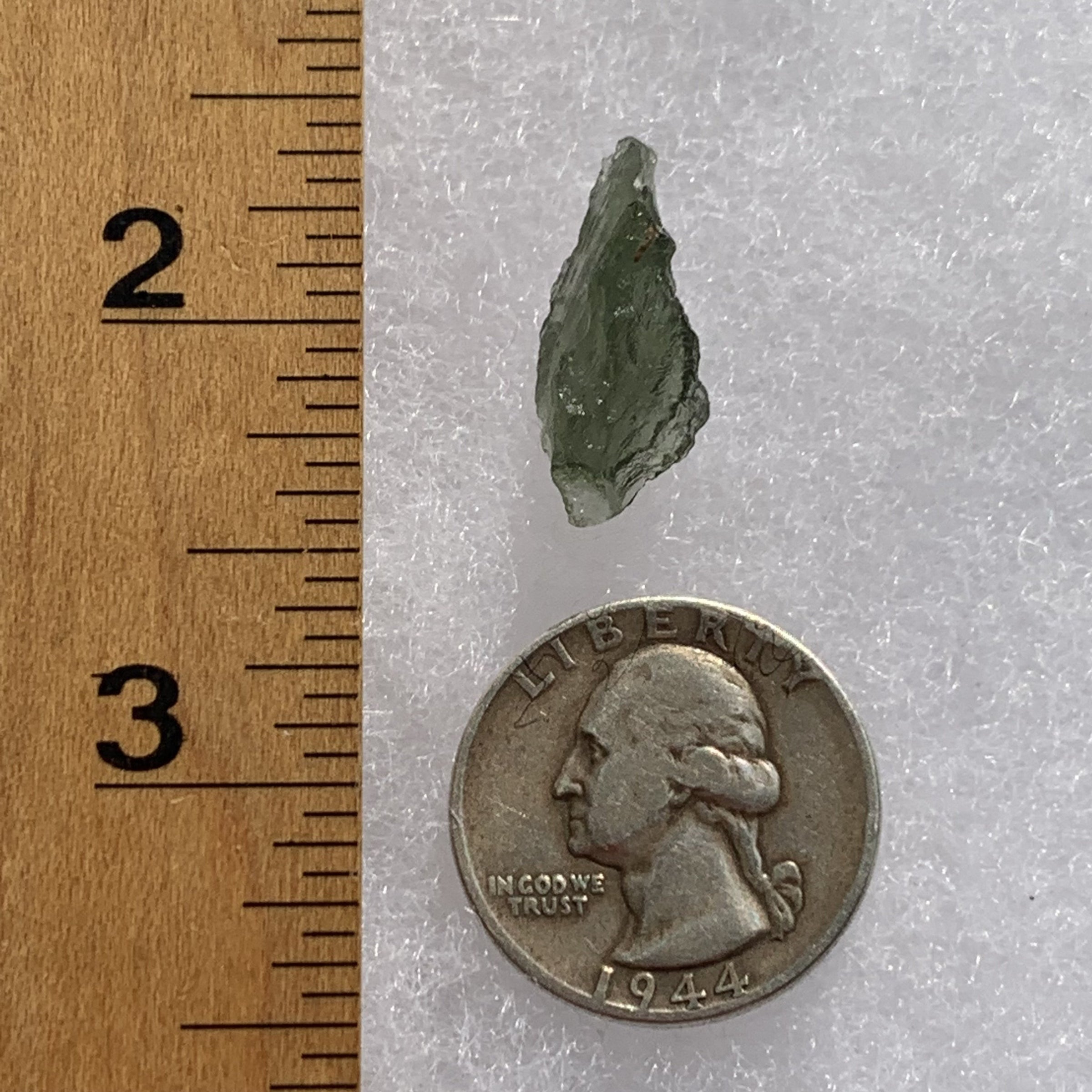 Moldavite Genuine Certified 1.1 grams