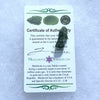 Moldavite Genuine Certified 1.2 grams