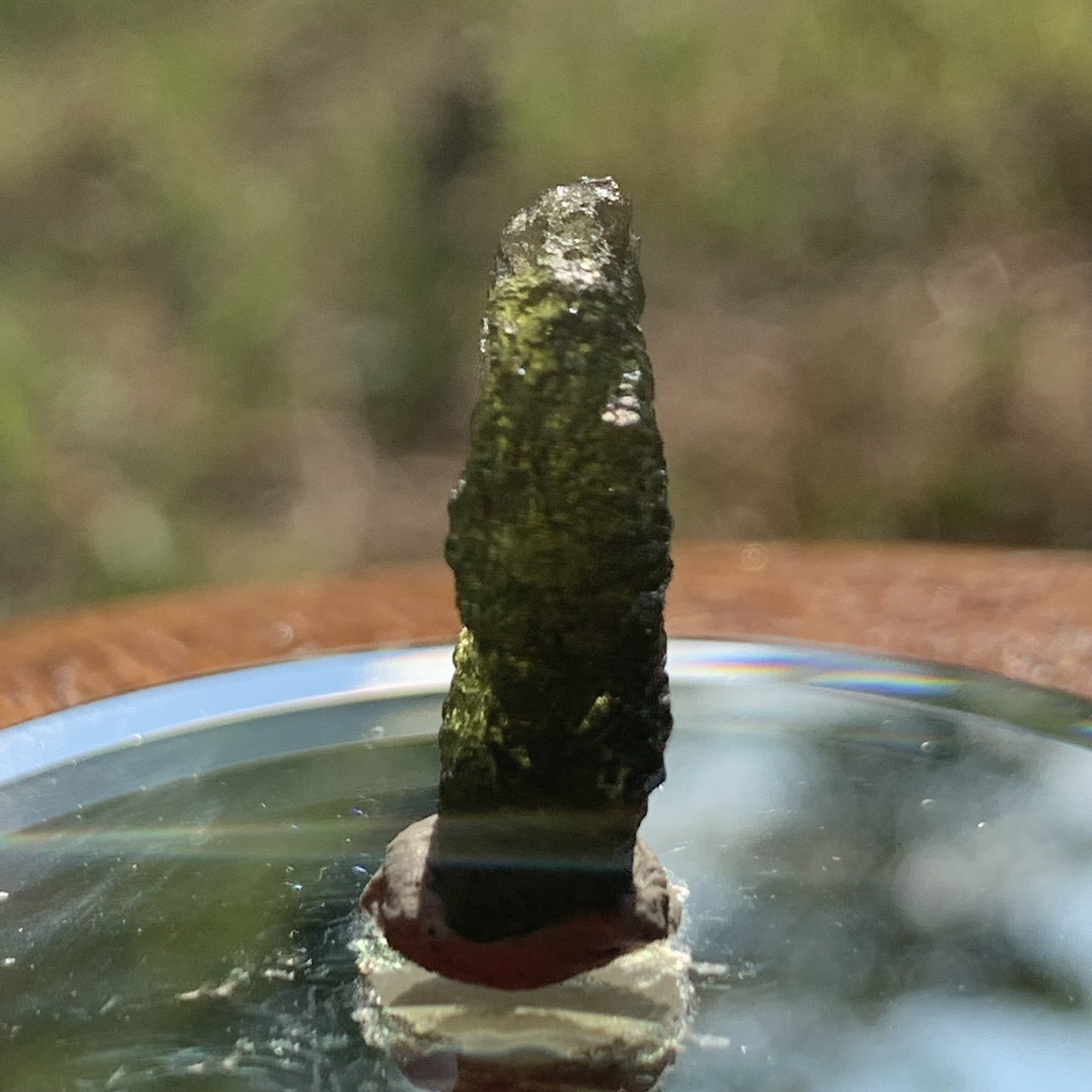 Moldavite Genuine Certified 1.7 grams