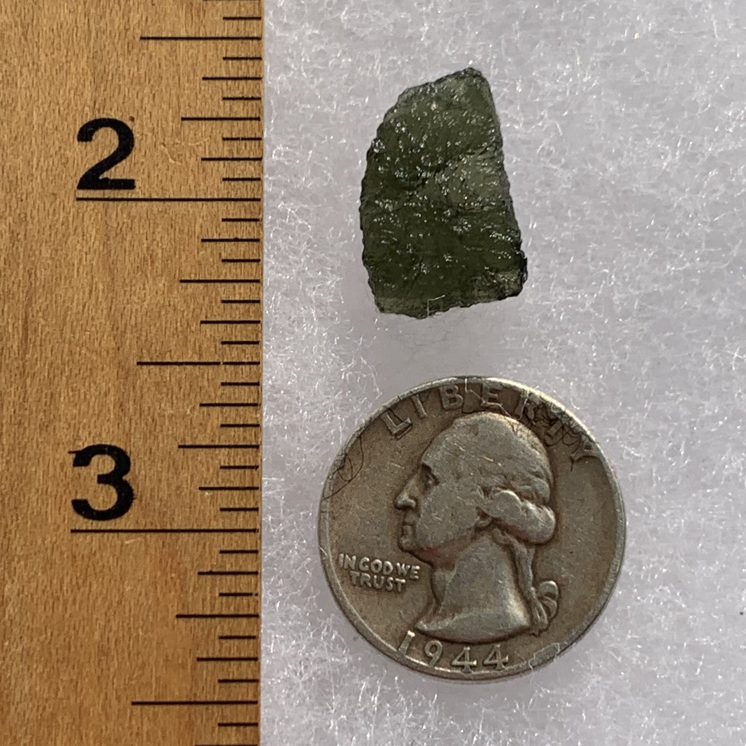 Moldavite Genuine Certified 1.7 grams