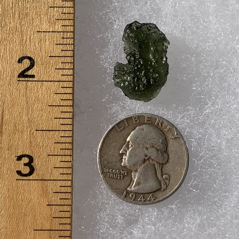 Moldavite Genuine Certified 2.1 grams-Moldavite Life